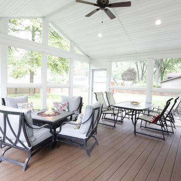 Full-screen Sunporch Addition