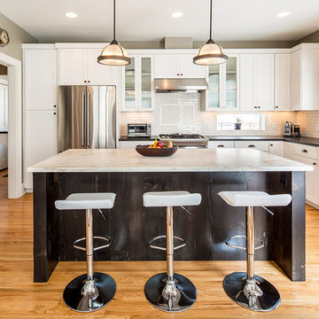 Classic Kitchen with Industrial Influence