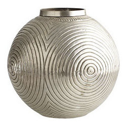 ETCHED METAL VESSEL - VASE - Vases