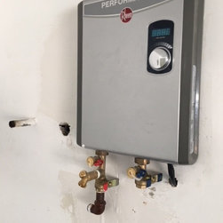 Tankless water Heater Install - Heating And Cooling
