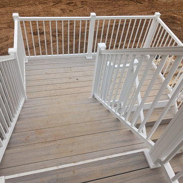 Union | 2-Story Covered Octagon Custom Deck