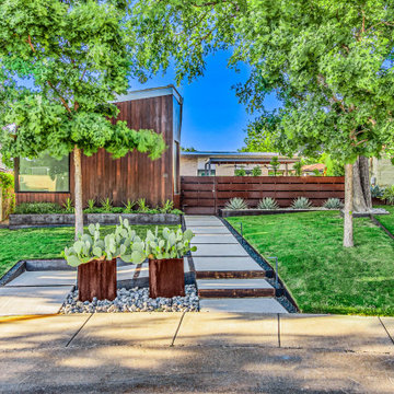 Modern Industrial Oasis | Dallas Landscape Design