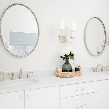White & Bright Master Bathroom