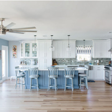 Transitional Coastal Kitchen Stuart Florida