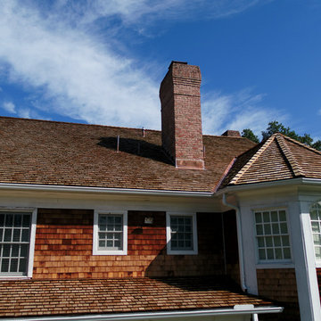 Bernardsville, NJ, Cedar Roof Installation on Residence and Pool House