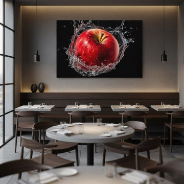 Apple Splashdown Food and Drink Wall Art