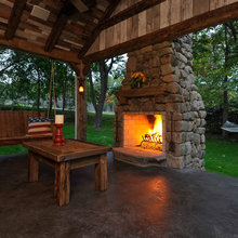 Outdoor Fireplace Area