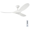 Visual Comfort Fan Maverick II 52 inch Ceiling Fan in Matte White