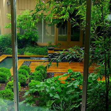 Exquisite small garden design by Fernhill Landscapes