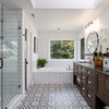 Bathroom of the Week: Beautiful Black-and-White Vintage Style