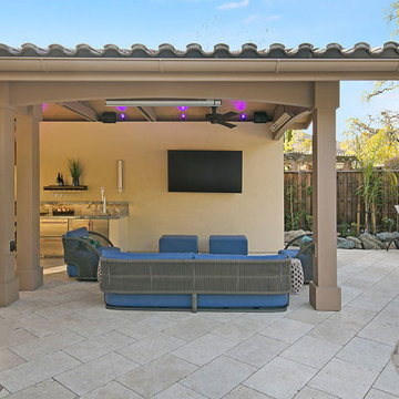 Danville Outdoor Kitchen and Pavilion