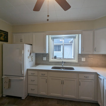 Small Kitchen Remodel Done With Cabinet Refacing