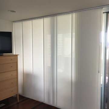Manual Sheer Shades and SkyLine Gliding Panels