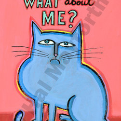 Enough About You What About Me by Hal Mayforth - Limited Edition Humorous Giclee - Fine Art Prints