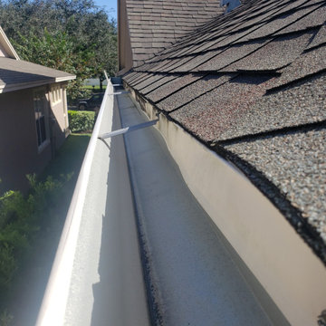 Previous Work (Tile, Gutters and LeafGuard Installs)