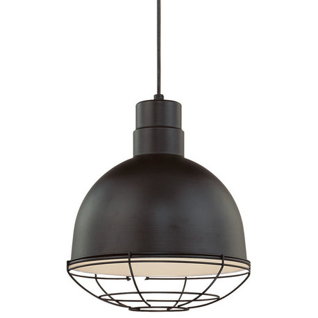 Millennium Lighting RDBC12 RLM 1 Light 12"W Pendant - Satin Black