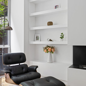 Enhancing Home Comfort: A Stunning Fireplace and Bathroom Upgrade with Stylish C