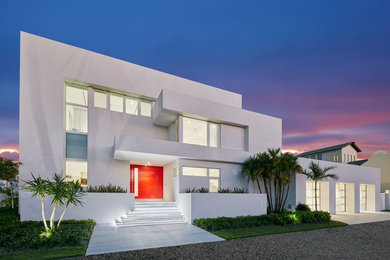 Example of a trendy home design design in Other