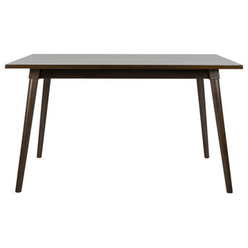 Marva Rectangle Dining Table Ash Brown