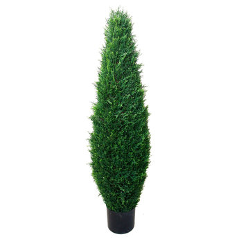 Artificial Cypress Tree, 41" by Pure Garden
