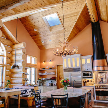 Evergreen Log Home Kitchen Renovation