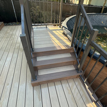 Weathered Teak with English Walnut trim