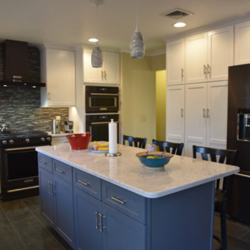 70's Mod Kitchen Receives Modern Remodel