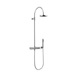 Dornbracht 34457892 Tara.Shower Thermostat with fixed riser and hand shower set - Products