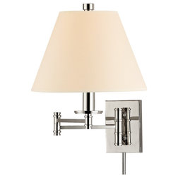 Transitional Swing Arm Wall Lamps by Hudson Valley Lighting