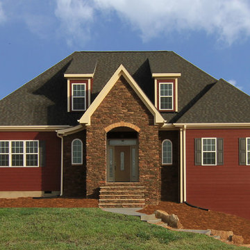Tudor-style French Country Exterior
