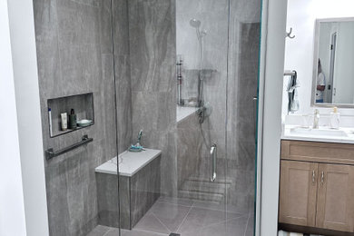 Inspiration for a bathroom remodel in Seattle