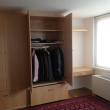 Guest room closet