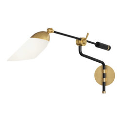 Robert Abbey - Robert Abbey Ferdinand Swinging Wall Sconce - Swing Arm Wall Lamps