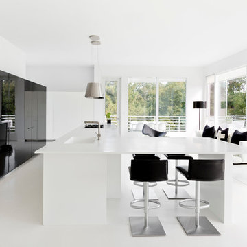 My Houzz: All Right With All-White in a Modern New Jersey Home