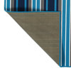 Voavah Blue 5' x 7'6" Rectangle Area Rug