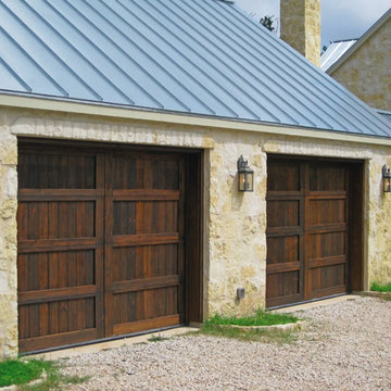 Contemporary Wood Garage Doors