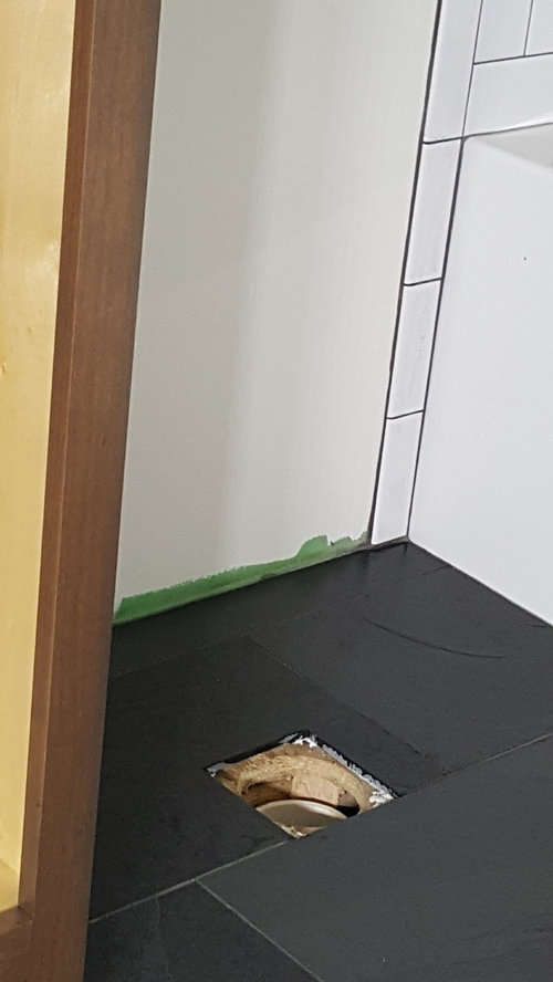 Bathroom Wood Baseboards?