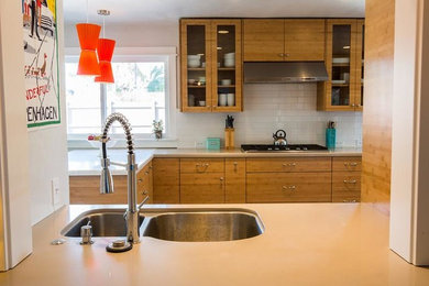 Trendy kitchen photo in San Diego
