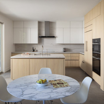 Light Oak SieMatic Kitchen — Carmel Valley