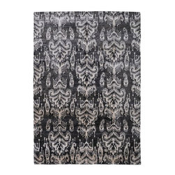 Ikat Bamboo Black by The Rug Company - Area Rugs