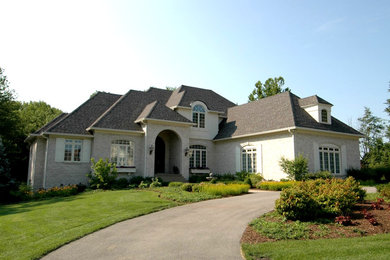Transitional exterior home photo in Indianapolis
