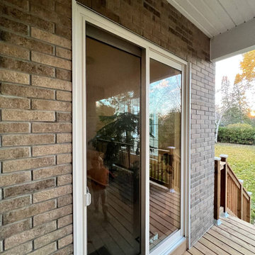 Facade installation project in Georgina, ON