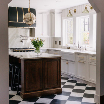 Elevated Design - Traditional Kitchen in Arts and Crafts Home