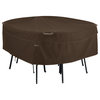 Madrona RainProof Round Patio Table and Chair Set Cover, Large