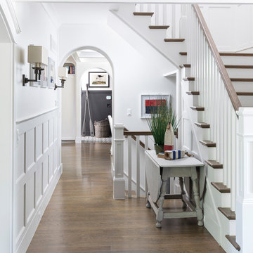 Hallway with staircase