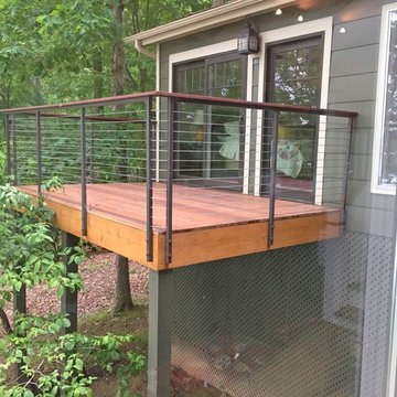 Master Bedroom Deck Railing