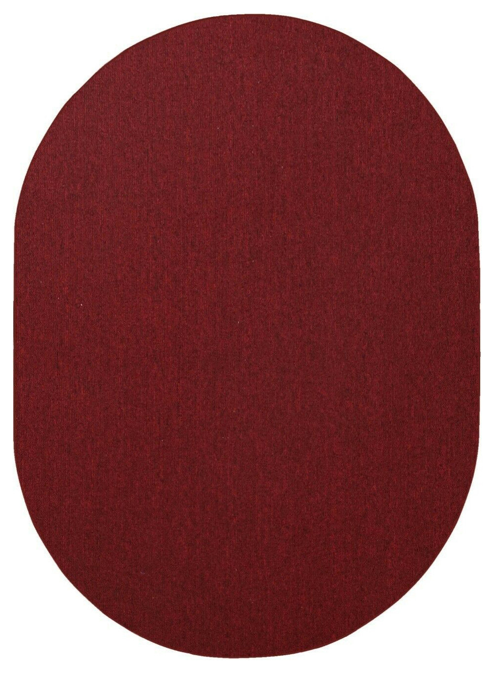 Furnish My Place Modern Indoor/Outdoor Brown Made In Usa, 3' x 40' Oval