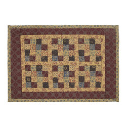 Nancys Nook Lewiston Quilted Placemat, Set of 2 - Placemats