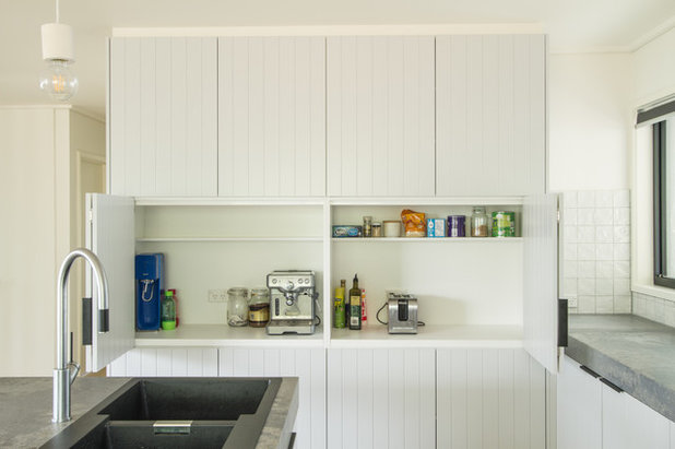 Beach Style Kitchen by NOSIVA Custom Cabinetry