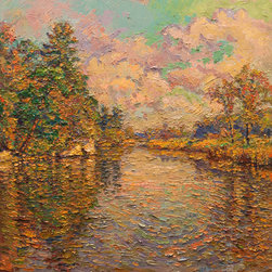 Seldons Creek by Leif Nilsson - Paintings